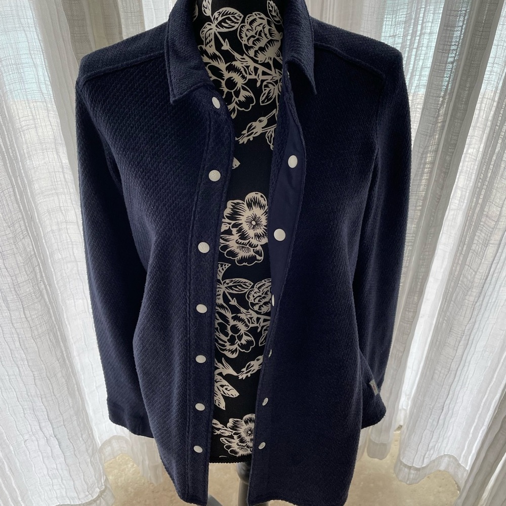 Stio Fleece Button down shirt